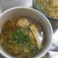 まゆみきママ's cooksnap of when they made 白菜とエリンギの肉団子スープ.
