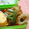 ゆうかりコアラ's cooksnap of when they made お弁当に♪ちくわといんげんの胡麻ゴマ.
