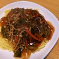トーリ0928's cooksnap of when they made 冷蔵庫にあるものであんかけ焼きそば.