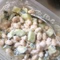 のりこったん's cooksnap of when they made 豆＆きゅうりマスタードマヨサラダ.