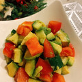 Chico・・☆'s cooksnap of when they made 簡単　アボカドサラダ.