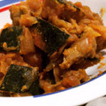 ピング〜's cooksnap of when they made レンジで簡単☆かぼちゃのそぼろ煮.