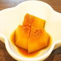 yum＊chim's cooksnap of when they made レンジで１人分♪かぼちゃの煮物.