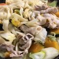 ＊＊まゆゆ＊＊'s cooksnap of when they made ハロウィンにも♡具だくさんほうとう鍋.