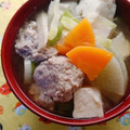 umi☆neco's cooksnap of when they made だしはいらない☆めちゃ旨サンマのつみれ汁.