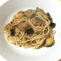 クックYS50's cooksnap of when they made ナスとツナのトマトパスタ☆.