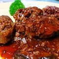 たんこたんきち's cooksnap of when they made きのこたっぷり煮込みハンバーグ.
