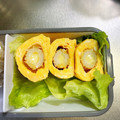 なゆひーママ's cooksnap of when they made チーズinちくわ卵焼き　お弁当のおかず.