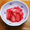 プルンバゴ's cooksnap of when they made ほど塩　はつか大根の甘酢漬け　簡単漬物.