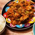 おんぷちゃん☆'s cooksnap of when they made ねぎ大量消費に☆彡鶏肉のキムチ炒め.