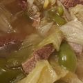 れそそ's cooksnap of when they made 牛肉とレタスさつま芋ピーマンの中華煮込み.