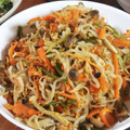 低カロ探検隊's cooksnap of when they made つくりおきにも！白滝のカレー炒め.