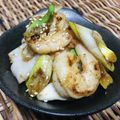 料理男子部🍻's cooksnap of when they made 海老と長ネギのナンプラー炒め.