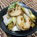 料理男子部's cooksnap of when they made 海老と長ネギのナンプラー炒め.