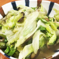 低カロ探検隊's cooksnap of when they made パッと完成！レタスと椎茸の炒め物♡.