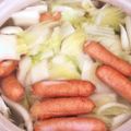 popochan★'s cooksnap of when they made 調味料は塩だけ♪白菜とソーセージの煮込み.