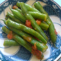 でんさん7's cooksnap of when they made 簡単！いんげんとトマトの油蒸し.