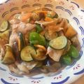 zaike's cooksnap of when they made 簡単！なすとピーマンと豚肉の中華炒め.