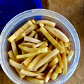 うーぴん's cooksnap of when they made 大根(の皮)の醤油漬け.