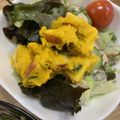 ポメちょん's cooksnap of when they made かぼちゃとりんごのサラダ.