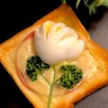 柚子♡⸝⸝⸝'s cooksnap of when they made 花柄の茹で卵トースト〜(๑╹◡╹)ﾉ
