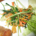 だまちょ's cooksnap of when they made 作りおきにも◎水菜のおかか炒め.