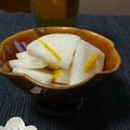 ダイナマイト漆黒's cooksnap of when they made 1時間で食べられる　京漬物の　柚子大根.