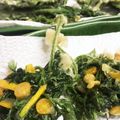 LisaNKMR's cooksnap of when they made 人参の葉っぱのかき揚げ.