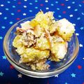 みれいく's cooksnap of when they made さつまいもとベーコンのクリチマヨサラダ.