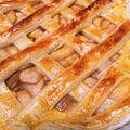チョコさん125's cooksnap of when they made 【簡単】冷凍パイシートでアップルパイ.