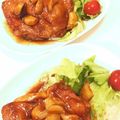 neXt bLue's cooksnap of when they made 鳥もも肉とにんにくのフライパン煮.