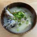 yrpic's cooksnap of when they made ☆あんこうの味噌汁☆.