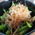 クック0PYB5F☆'s cooksnap of when they made 小松菜ときのこのお浸し.