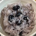 あきこ9's cooksnap of when they made 郷土料理　黒豆ご飯.
