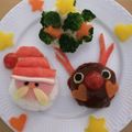 クック9PFY7S☆'s cooksnap of when they made クリスマス♡サンタさんプレート.