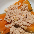 ごんべい君's cooksnap of when they made 味が染み染み〜かぼちゃのそぼろ煮.