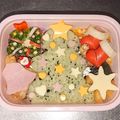 ★★りいたん★★'s cooksnap of when they made キャラ弁☆クリスマスツリー弁当♪.