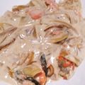 沢渡まひろ's cooksnap of when they made 超簡単！鮭の生クリーム煮.