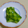 taruママ's cooksnap of when they made きゅうりの飾り切り.