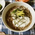 violets's cooksnap of when they made ぶっかけとろろ蕎麦♪.