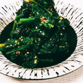 ＊sunlight＊'s cooksnap of when they made ほうれん草の胡麻和え.
