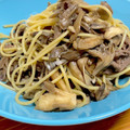yujif's cooksnap of when they made 牛肉とまいたけの和風パスタ.