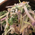 sato11sato's cooksnap of when they made 水菜とちりめんじゃこの梅和え.