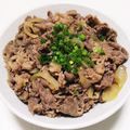 もぐ・ω・くま's cooksnap of when they made 牛丼～家庭で作る吉野家の味.