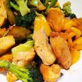 mummypig's cooksnap of when they made こってり＊鶏むねとブロッコリーの生姜焼き.