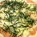 ゆうかりおん's cooksnap of when they made 明太子もちチーズピザ.