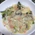 けんよこ's cooksnap of when they made 鮭のクリーム煮.