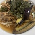 和風ツナマヨ's cooksnap of when they made 毎日の納豆●素麺＆めんつゆ添え.