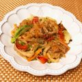 なつき☆ミ's cooksnap of when they made 野菜シャキシャキ 我が家の*焼きうどん*.