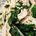 りょうこんWY2N9's cooksnap of when they made もやしとニラと豚しゃぶ肉の重ね蒸し煮.